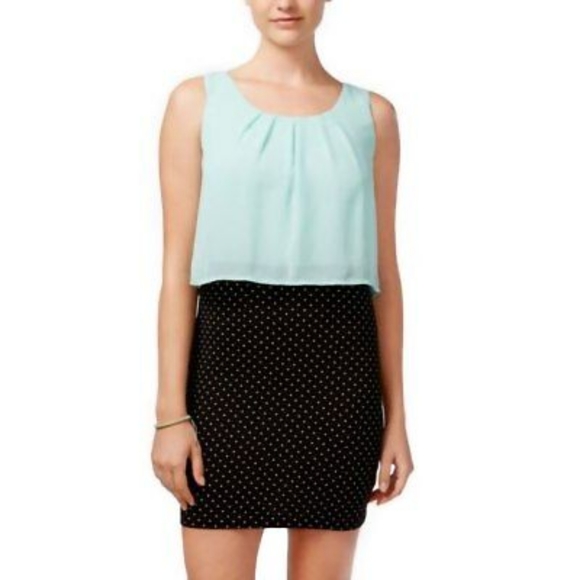 Emerald Sundae Dresses & Skirts - Emerald Sundae | Polka Dot Chiffon Dress